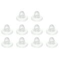 thumbnail image 1 of Unique Bargains Earring Backs, 150pack Silicone Earring Backs for Studs, Soft Earring Backs for Fish Hook Earring Hoops (Clear,8mm), 1 of 6