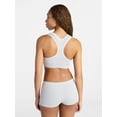 thumbnail image 3 of No Boundaries Seamless Racerback Bralette and Boyshort Set, 2-Piece, Women's XS-XXXL, 3 of 5