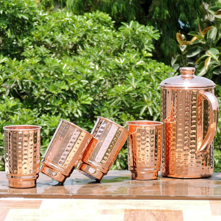 Indian Copper Hammered Tumbler for Benefits of Ayurveda