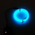 thumbnail image 3 of Flexible LED Light EL Wire String Strip Rope Glow Decor Neon Lamp USB Controlle, 3 of 9
