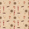 thumbnail image 1 of Ahgly Company Machine Washable Indoor Square Transitional Construction Cone Orange Area Rugs, 6' Square, 1 of 7