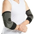 thumbnail image 3 of Elbow Brace with Strap for Tendonitis 2 Pack, Tennis Elbow Compression Sleeves, Golf Elbow Treatment, 3 of 5