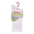 thumbnail image 1 of Calcetas Wilson para Hombre, 3 Pares Blanco Talla M, 1 of 4