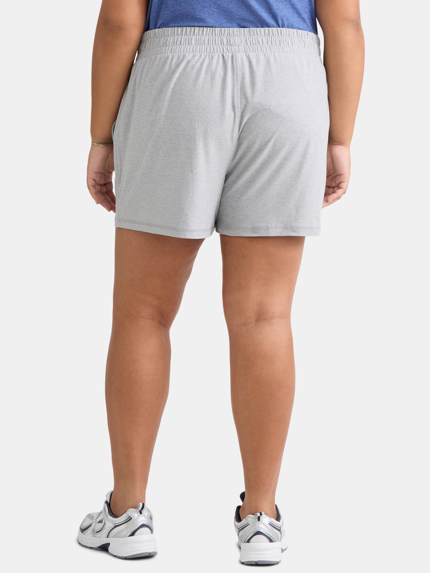 Athletic Works Women's and Women’s Plus ButterCore Soft Performance Gym Shorts, Available in 1, 2 and 5-Pack, Sizes XS-4X
