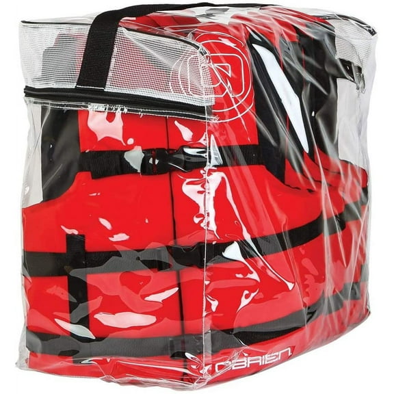 O'Brien Life Jacket 4pk - Red - 2201710