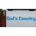 thumbnail image 1 of Gods Country Car or Truck Window Decal Sticker, 1 of 1