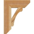 thumbnail image 3 of Ekena Millwork 4"W x 14"D x 18"H Legacy Slat Rough Sawn Bracket, Western Red Cedar, 3 of 4