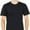 Black, variant on American Apparel Unisex Organic Fine Jersey Crewneck Short Sleeve T-Shirt, White, 2X-Large