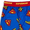 thumbnail image 2 of DC Comics Justice League Superman Pajama Pants Toddler to Big Kid, 2 of 5