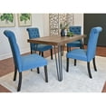 thumbnail image 4 of Newboti Furniture Ashford 5-Piece Dining Set, Hairpin Dining Table with 4 Chairs, 4 Color Options 74575, 4 of 8