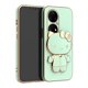 thumbnail image 1 of Funda de teléfono magnética P50 con dibujos animados de gato, MakingUp, soporte de espejo, para Huawei P50, P60, P40, P30 Pro Lite, 5G, Funda trasera chapada zhangmengya LED, 1 of 2