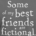 thumbnail image 3 of CafePress - Fictional Friends Women's Dark T Shirt - Mens Comfort Colors Shirt, 3 of 5