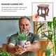 thumbnail image 2 of Flower Pot Base Plant Stand Wooden Plant Stand Holder Flower Pot Rack for Garden Patio, 2 of 4