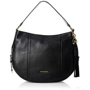 Michael Kors Brooke Ladies Medium Black Leather Shoulder Bag 30S9GOKH7L-001