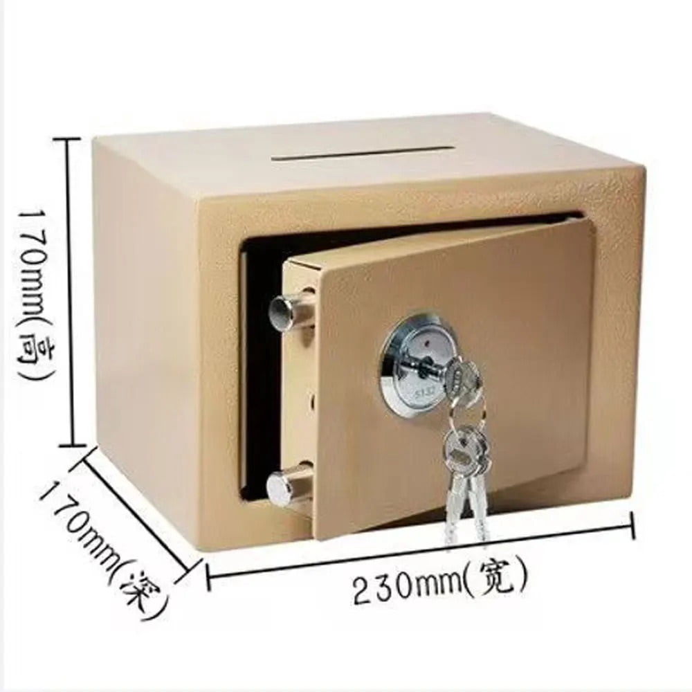 Safe Box Secret Safe Cash Lock Money Coin Safety Hidden Storage Cashbox Safes Security Locker for Home Stash Key Case Gun Book