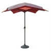 8.2'Terracotta/Brown Lotus Umb180G 2-Tone Polyester Canopy