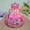 Pink (8 Horses), variant on Rotating Carousel Music Box with Crystal Ball and Colorful LED Lights - Charming Wind-up Musical Snow Globe for Girls and Women (5.90 x 7.48 Inches / 15.0 x 19.0 cm, 6 Horses)