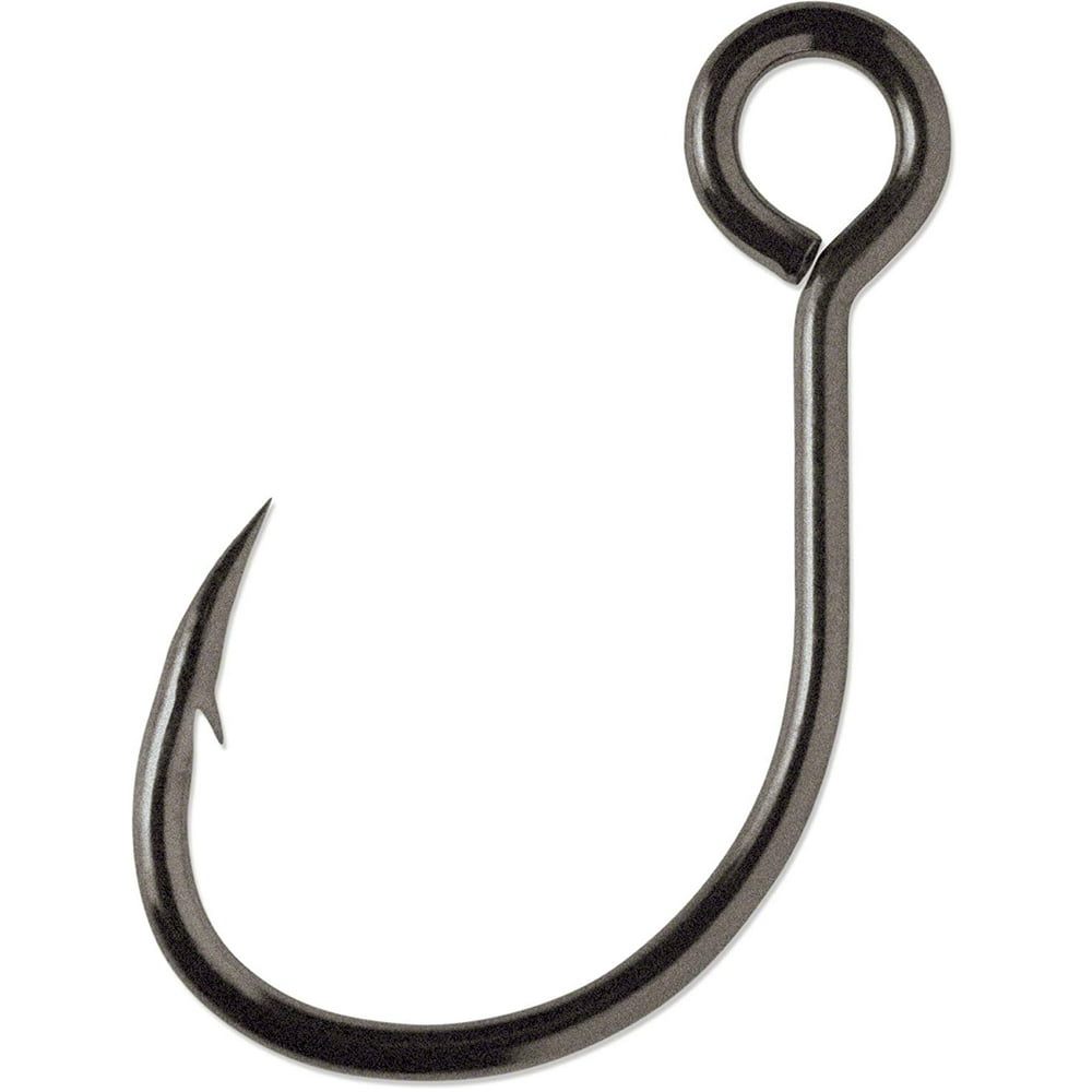 VMC Inline Single X Strong Large Ring Hook, Size 6, 10 Pack 7237CB