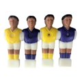 thumbnail image 2 of S SERENABLE Table de Football Aléatoire Joueur de Tournoi Accessoire de Machine de Table pour Athlète Balles 2 Jaune 2, 2 of 9