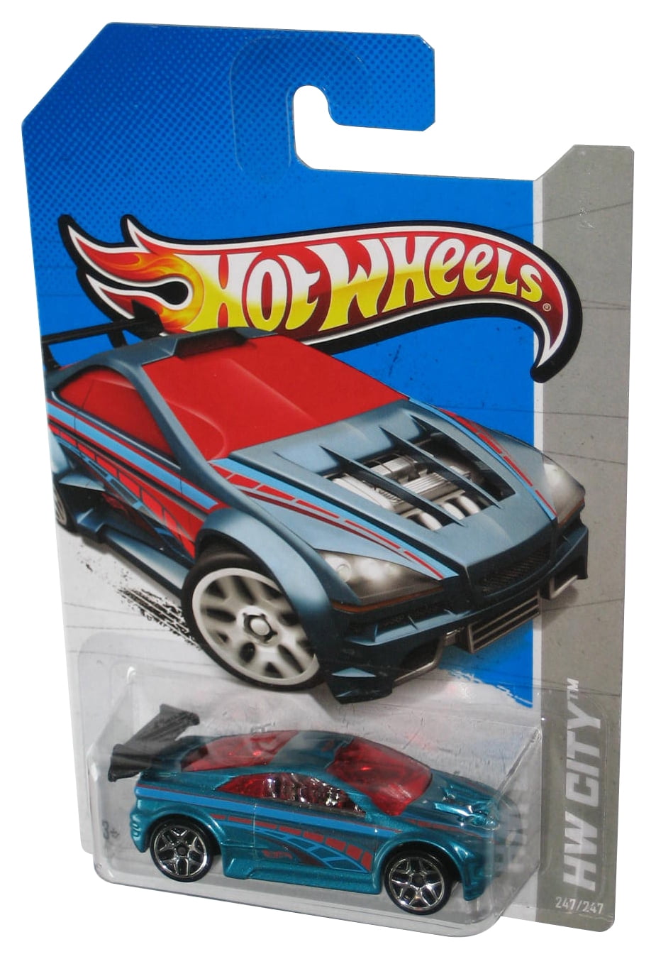 Hot Wheels Showdown HW Workshop (2013) Orange Ryura LX Toy Car 204