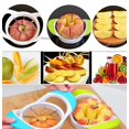 thumbnail image 3 of Juego de cortador y pelador de manzanas BRI Hoja de acero inoxidable con mango antideslizante, 3 of 4