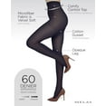 thumbnail image 3 of Melas Women's Melas Microfiber Opaque Control Top Tights - Womens - Female (S-M, Dark Navy), 3 of 12