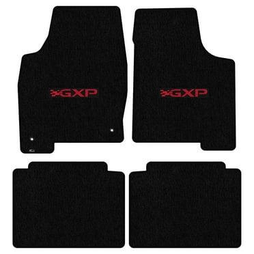 Lloyd Mats Custom Fit Floor Mats for Pontiac Grand Prix GXP 2005-2008 LogoMat 4Pc Set Black