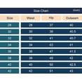 thumbnail image 4 of Baggy Jeans Men Straight Stylish Comfortable Denim Pants Menswear Underwear Plain Casual Beige 113 Baggy Pants Jean, 4 of 6