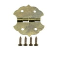 thumbnail image 2 of Uxcell 1.12" Bronze Hinges Retro Hinge Replacement with Screws 10Pcs, 2 of 6