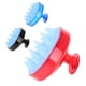 thumbnail image 3 of Cepillo para el cuero cabelludo, cepillo para masaje de cabeza y cabello de silicona doméstico de 3 piezas, cepillo para masaje del cuero cabelludo, calidad en la que puede confiar, 3 of 5