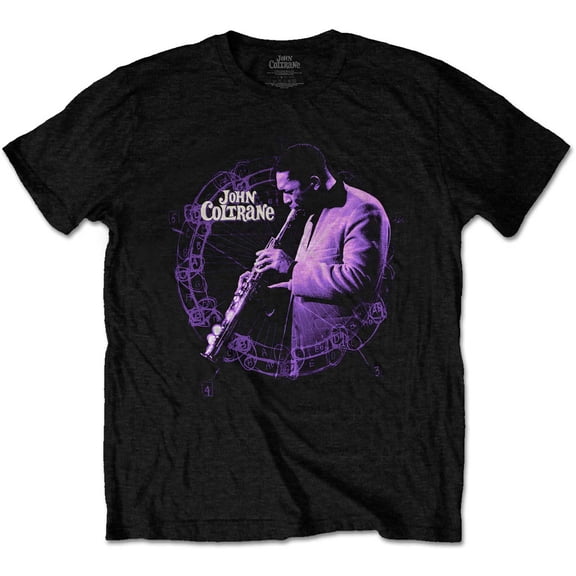 John Coltrane Unisex T-Shirt Circle Live (Small)