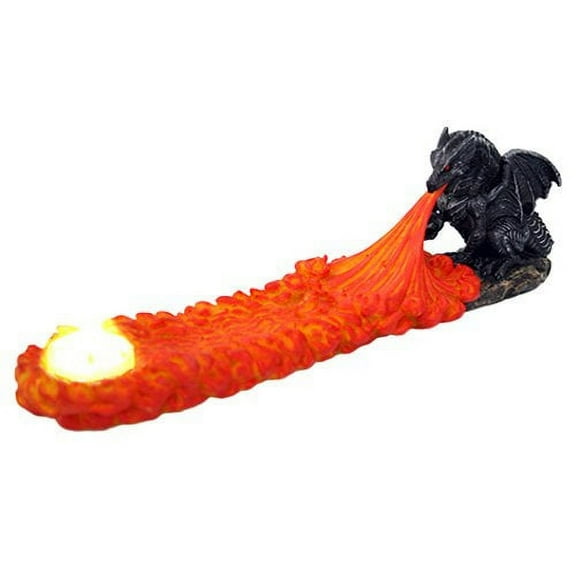 Dragon Flame Incense Burner and Tea Light Holder