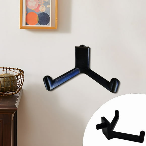 Fasiaou 1 pc Tool Hooks Compatible with Lifetime Shed, ABS Plastic Garage Organization Tools Garden Tool Hooks Shed Organization Accessories (Black)