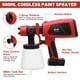 thumbnail image 4 of Pistola de Pintura Inalámbrica APATB para Batería Milwaukee M18 18V, 4 of 7