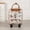 TIETA2, variant on Large Capacity Rolling Duffel Bag with Universal Wheels & Single Telescopic Handle – Women's Travel Bag for Business Trips & Weekend Getaways.