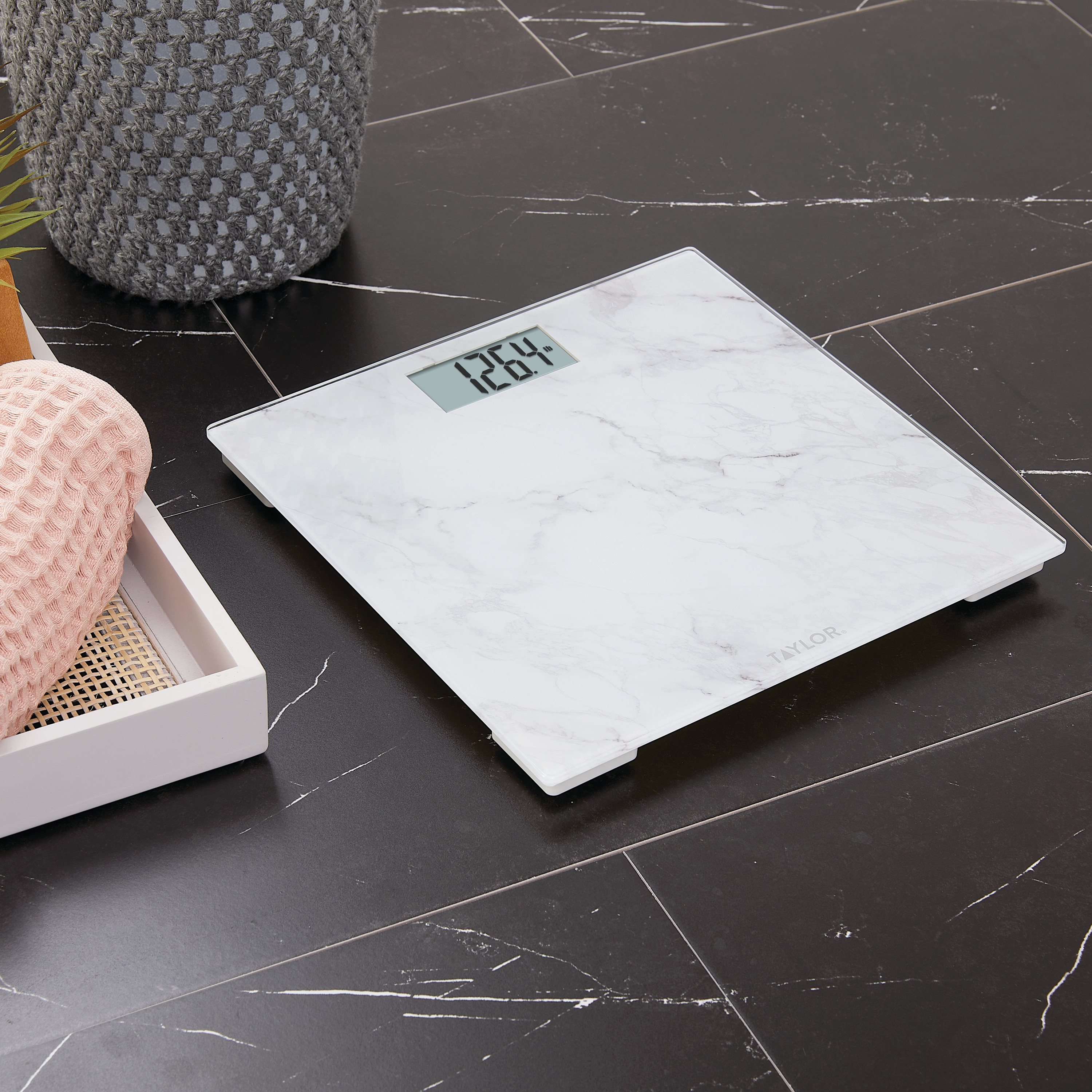 Taylor Digital Glass Body Weight Scale 400 Lb photo 8