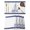White, variant on Navy Blue Rudder Nautical Placemats Set of 2 Coastal Summer Ocean Farmhouse Place Mats Indoor Wipeable Table Mats Washable Cloth Dining Table Placemats for Kitchen Holiday Party Home Decor 13x19 Inch