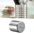 thumbnail image 6 of Travelwant 2Packs Kitchen Utensils Chopsticks Holder Drying Rack Basket Compartments Quality Stainless Steel Large, 6 of 7