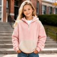 thumbnail image 2 of CONZONE Big Boys Zip Up Hoodies Patchwork Hooded Sweatshirts with Pocket Fall Winter Pullover Boys Clothes Size 13-14 Years, 2 of 9