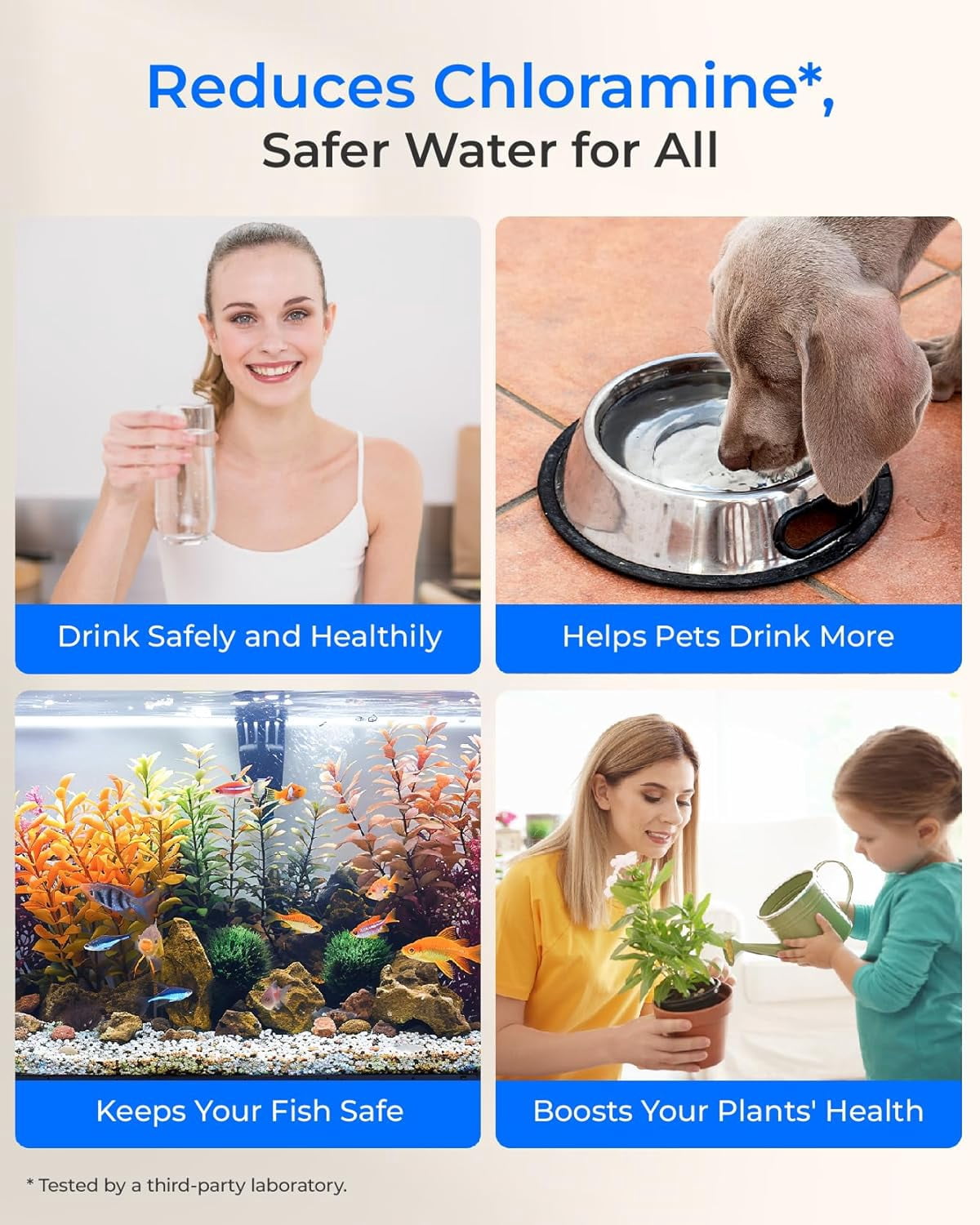 Waterdrop TSB-CM Under Sink Water Filter System, Under Sink Water Filtration System with Brushed Nickel Faucet,NSF/ANSI 42 Certified Element