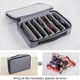 thumbnail image 3 of Estuche Organizador de Gafas de Sol de Viaje, Ranura Ajustable para Varios Pares, Caja Portátil para Guardar Gafas para Hombres y Mujeres., 3 of 5