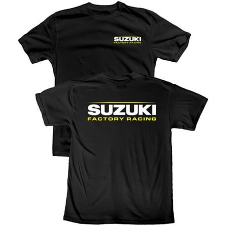 Suzuki Factory Racing Short Sleeve T-Shirt Black X-Large