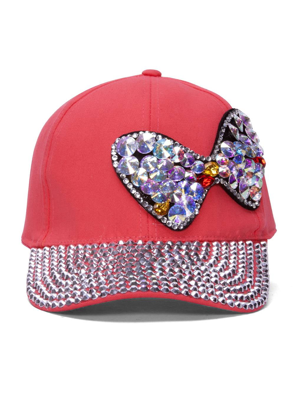 women's sequin baseball cap