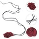 thumbnail image 2 of KAKOWELY Collar de rosas para colgar en el cuello, gargantilla decorativa, collar romántico de cadena para el cuello, joyería para mujer, 2 of 5