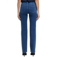 thumbnail image 2 of NYDJ womens  Marilyn Hollywood Indigo Straight Leg Jean, 16, Blue, 2 of 3