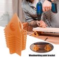 thumbnail image 5 of 10 Pcs Cone Support Stand ABS Plastic Painting Stand Pyramid Riser for Cabinet Doors, 5 of 7