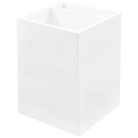 UPC: 0842497120164 | JAM Plastic Pen Holder  2 3/4 x 3 7/8  White  1/Pack