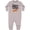 AC-Heather Grey, variant on Kayaking Future Kayaker Boating Baby Fleece Romper
