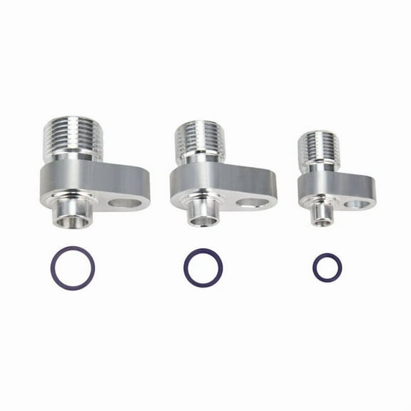 Nikauto A/C Drier Condenser Radiator Compressor Adapter, 3-Pack, 5/8-18, 3/4-16, 7/8-14