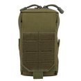 thumbnail image 1 of Bolsa militar para teléfono móvil, riñonera utilitaria para teléfono móvil con ranura para tarjeta EDC, chaleco para hombre, verde militar, 1 of 10